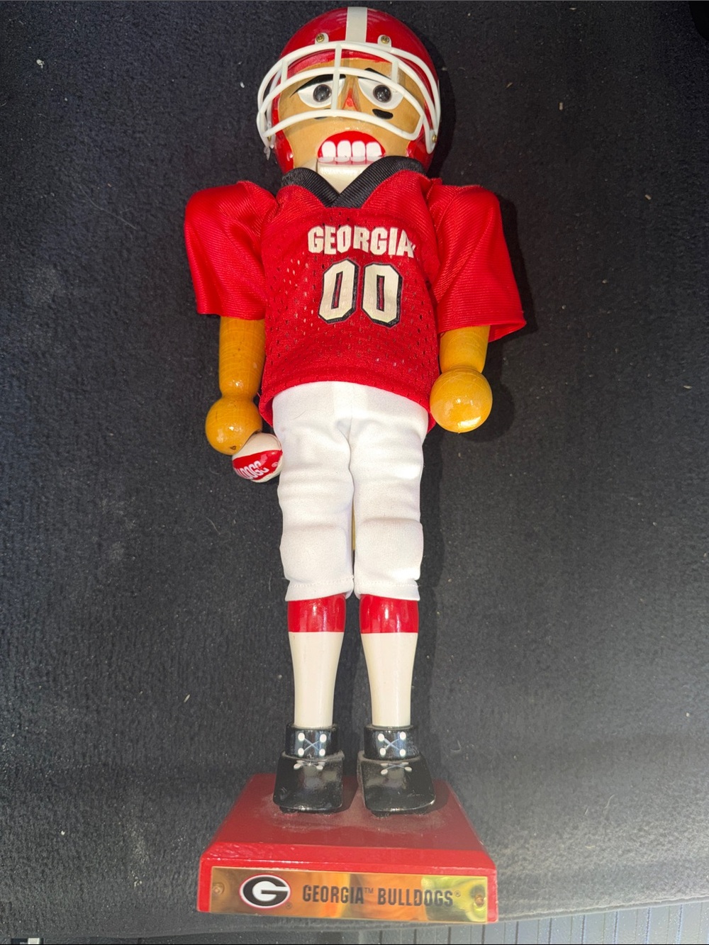 Limited edition Georgia Bulldog  UGA nutcracker 
Only 48 made
